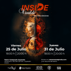 INSIDE Vivaldi: Las Cuatro Estaciones ORO TC2 25/07/2025 18:00