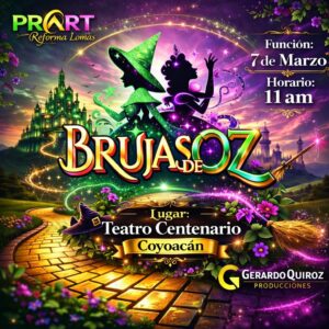BRUJAS DE OZ PROART REFORMA LOMAS TC1 07/03/2026 11:00 GENERAL